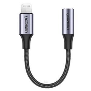 314937_1-1.jpg Ugreen Lightning M/F Round Cable Aluminum Shell 10cm with Braided