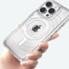 STM Reawaken Ripple MagSafe Case for Apple iPhone 16 Pro/Pro Max (Clear)