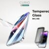 Charby CURIO Guard Curved 9H Tempered Glass Screen Protector Kit Privacy for iPhone 12/13/14/15/16 Series