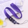 Mobile Phone Strap Cute Cartoon Flower Cat Lanyard Neck Strap for Keys ID Card Badge Holder DIY Hang Rope