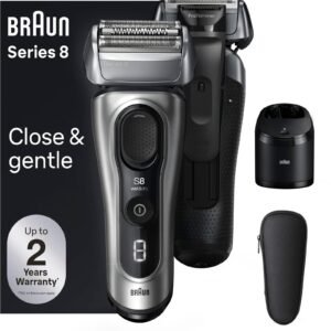 Braun - Series 8 Electric Shaver with 5 in 1 SmartCare Center