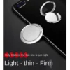 Cell Phone Ring Holder Stand Finger Grip 360 Degree Rotation Kickstand Compatible Phones car stand