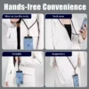 Universal Phone Strap for iPhone Samsung Android with Stylish Colors and Easy IOS Connector Application